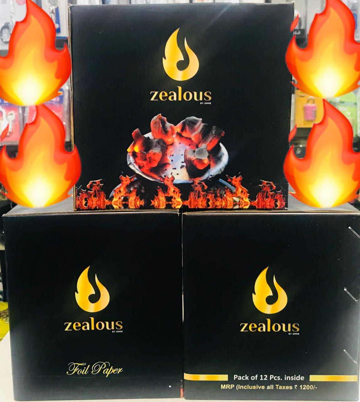 Zealous Alluminium Foil Pre Cut For Hookah