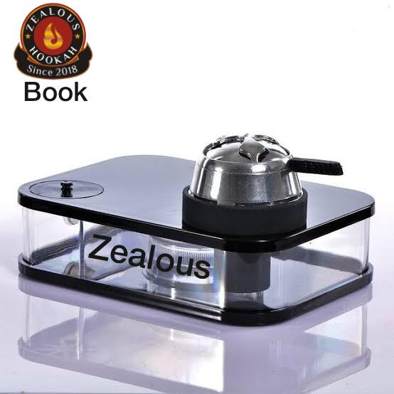 Zealous Acrelic Portable Car and Book Hookah