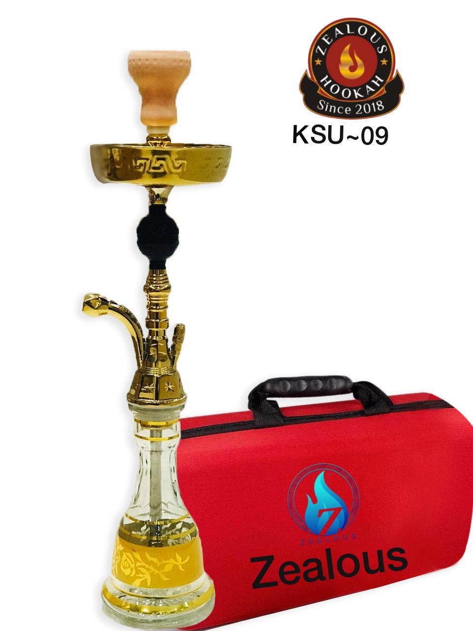 Zealous Egyption Golden Hookah KSU-09