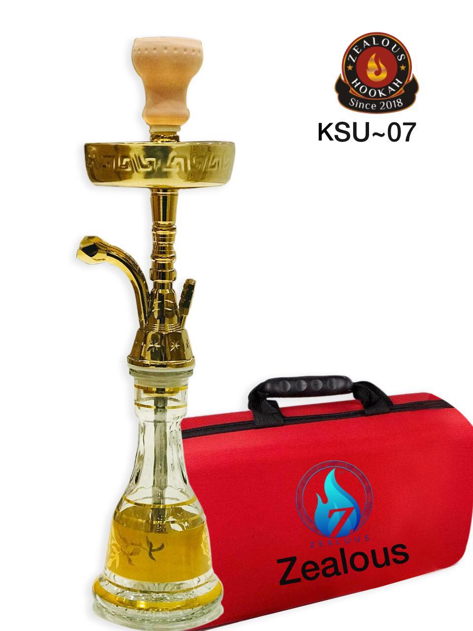 Zealous Egyption Golden Hookah KSU-07