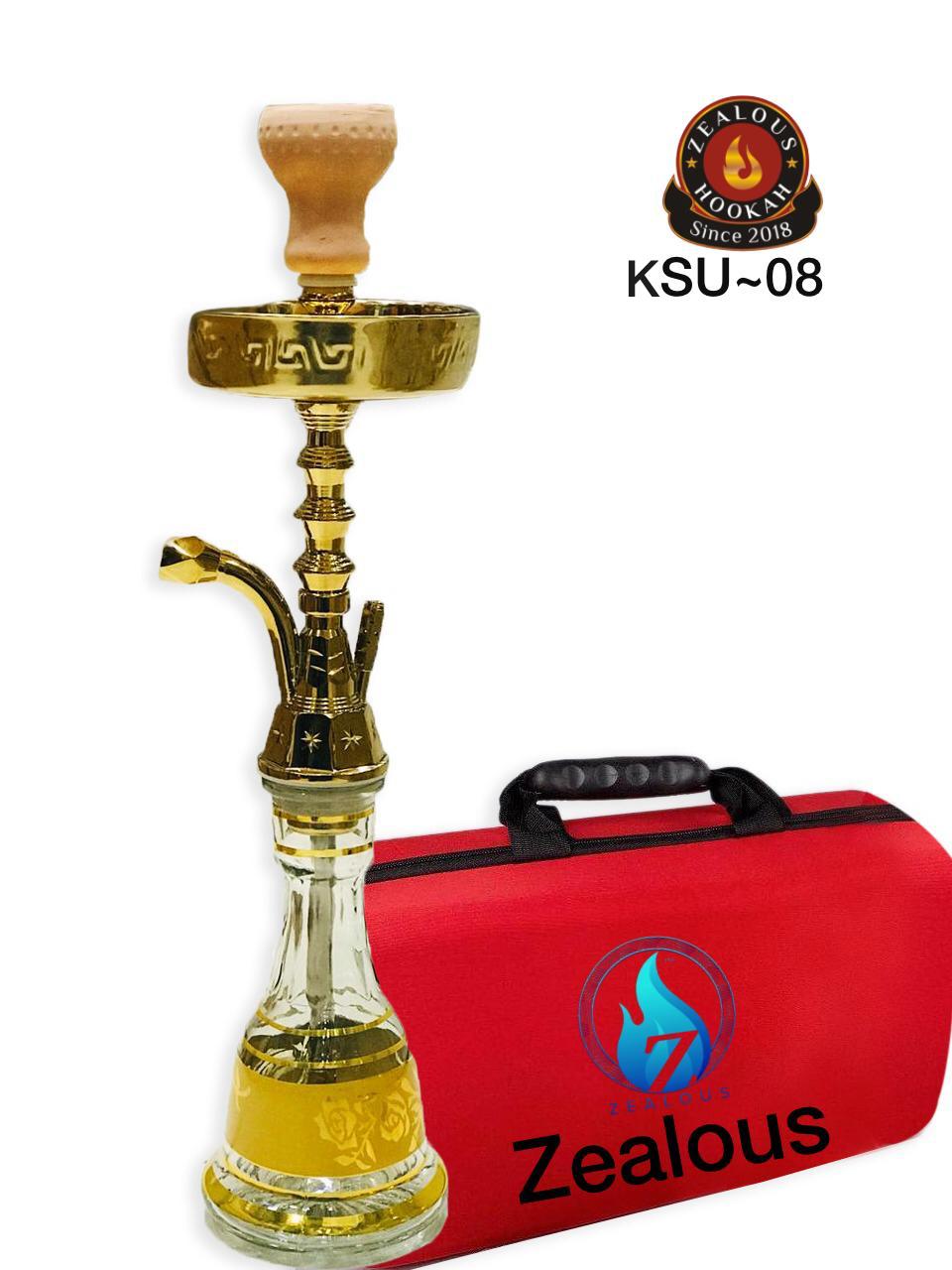 Zealous Egyption Golden Hookah KSU-08